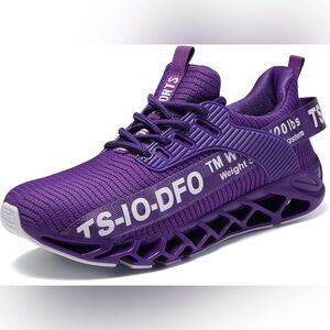 TSIODFO Men’s Purple Athletic Running Shoes